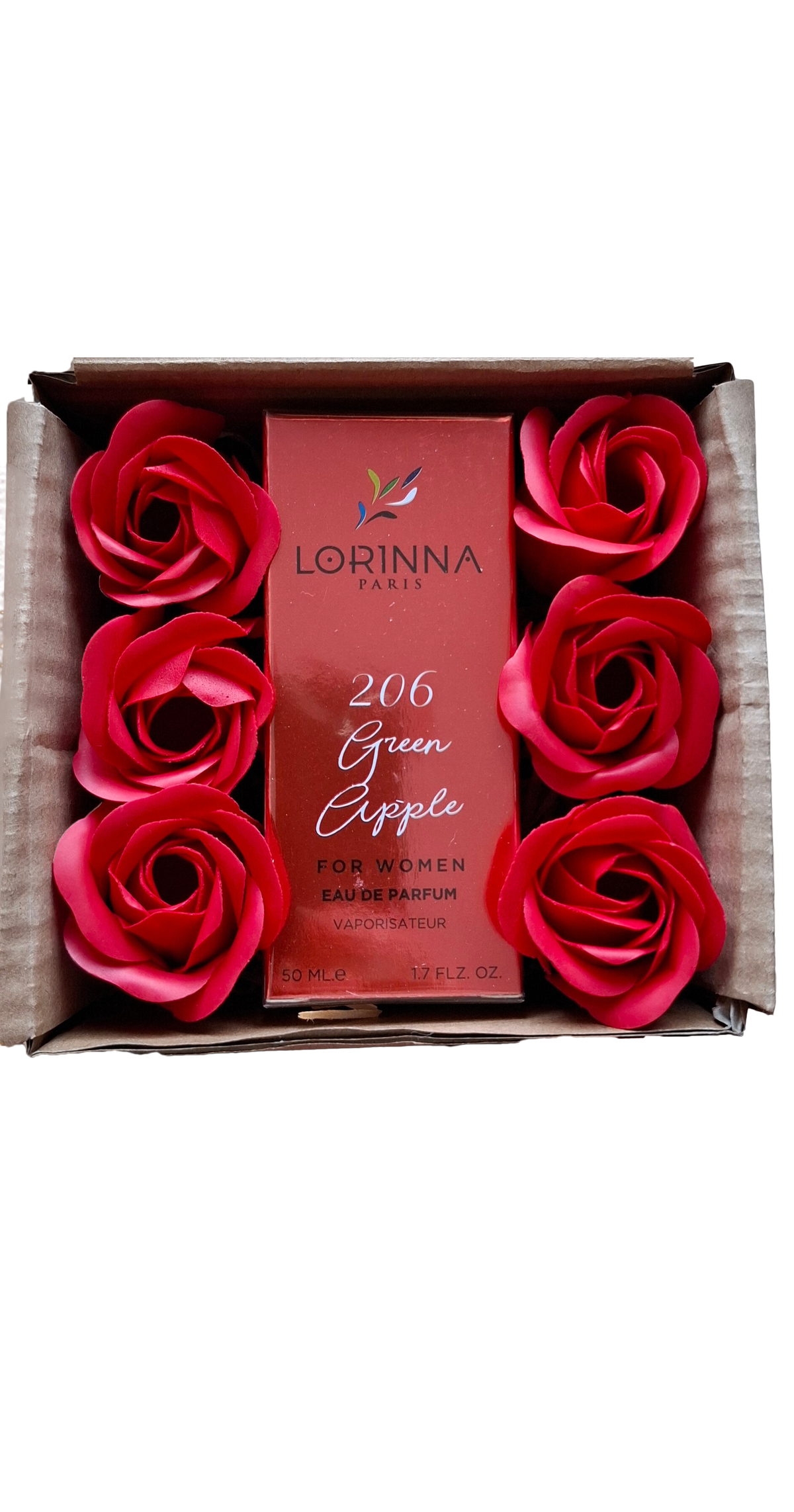 Lorinna Green Apple kvepalai su muilo rožėmis