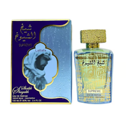 Sheikh Al Shuyukh Supreme by Lattafa – pakuotė ir buteliukas